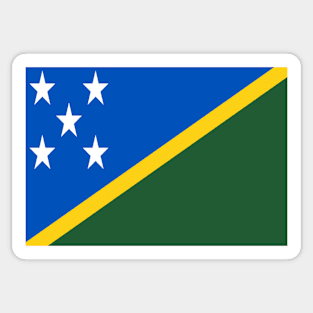 Solomon Islands flag Sticker